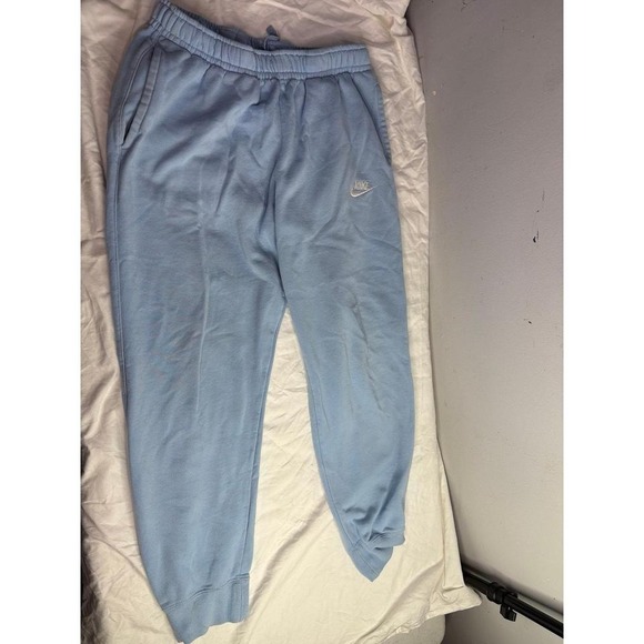 Pastel sky blue Nike fleece, sweatpants size medium - Picture 1 of 8
